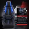 Five Seats Premium PU Leather Full Car Seat Cushion - Coprisedile per tutte le stagioni, universale, rimovibile, impermeabile e facile da pulire, senza imbottitura