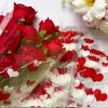 100 Pieces Transparent Plastic Rose Bouquet Bags Flower Arrangement Bags  Home Decoration
