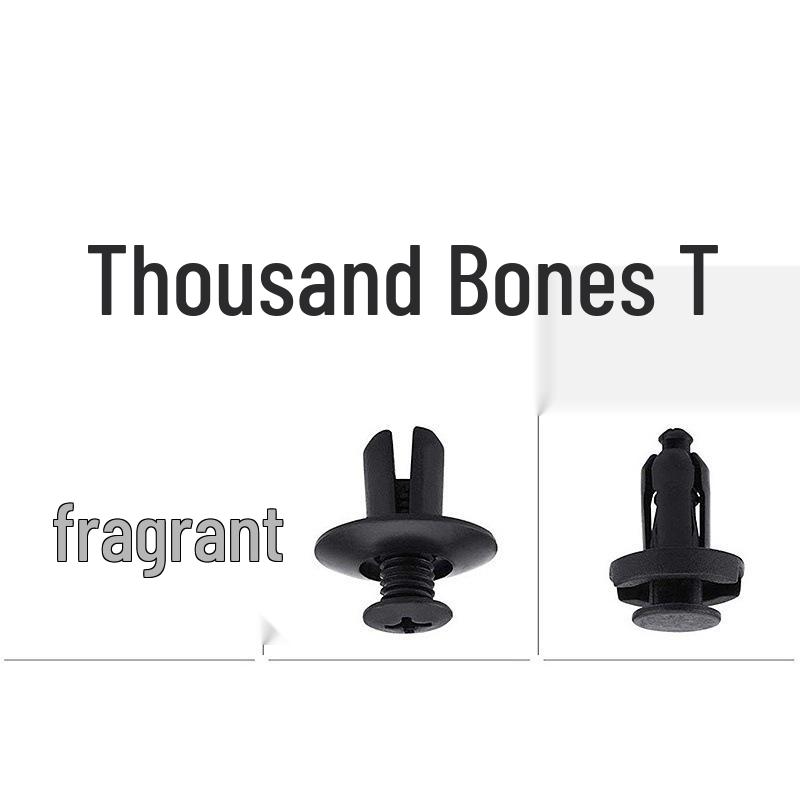 100-Piece Universal Car Retainer Clips Set for Bumper, Door, and Trim Fastening.