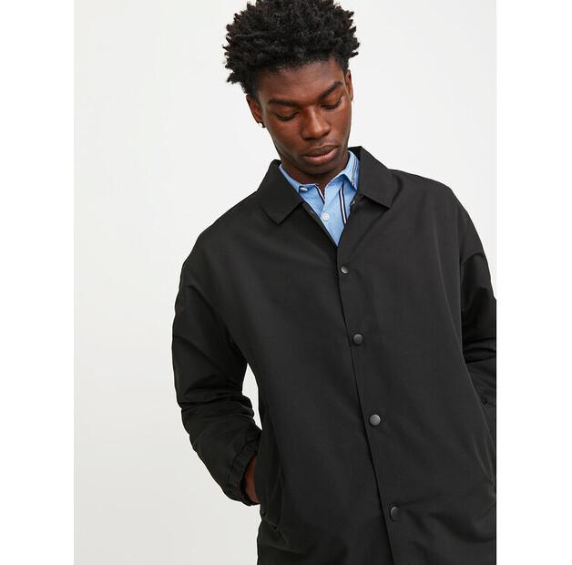 Demi-season Jacket Jack&Jones Roy Coach 12237754, Black, Standard Fit