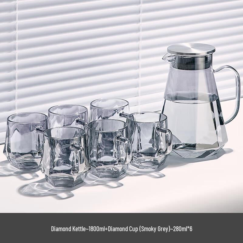 Elegant Heat-Resistant Glassware Set
