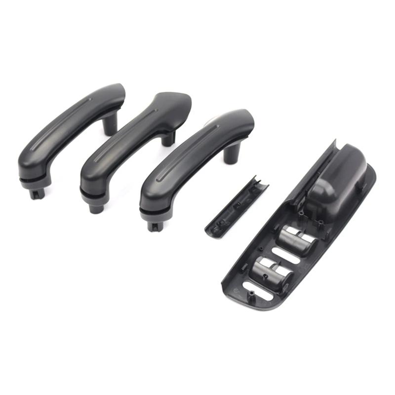 1Set RHD Car Interior Door Pull Grab Handle For VW Bora Golf 4 MK4 Jetta 1999-2004 Window Lifter Switch Panel 3B2867171E-M53K