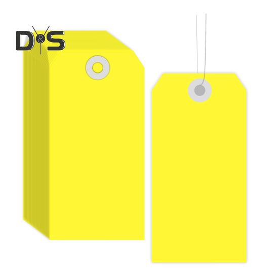 100Pcs Blanks Shipping Tags with Wire Hang Tags Food Clothing Wine Labels for Labeling Inventory Crafts