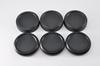 ATAK Compatible Fujifilm X Mount X Lens Rear Caps X Body Caps Total of 6 with Fujifilm X Caps/X (3 Pieces) & (3 Pieces) (Compatible Mount)