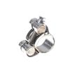 2Pcs Stainless Steel Strengthens European Style Hose Clamp Exhaust Circular Air Water Pipe Clip Sealing Welding Repair Tool