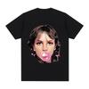 Britney Spears Metal Rock Graficzny T-shirt Damska Moda Hip Hop Koszulki Harajuku Vintage Krótki Rękaw T-shirt