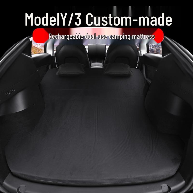 Compatible Inflatable Car Bed for Tesla Model Y/X/S/3 SUV Trunk