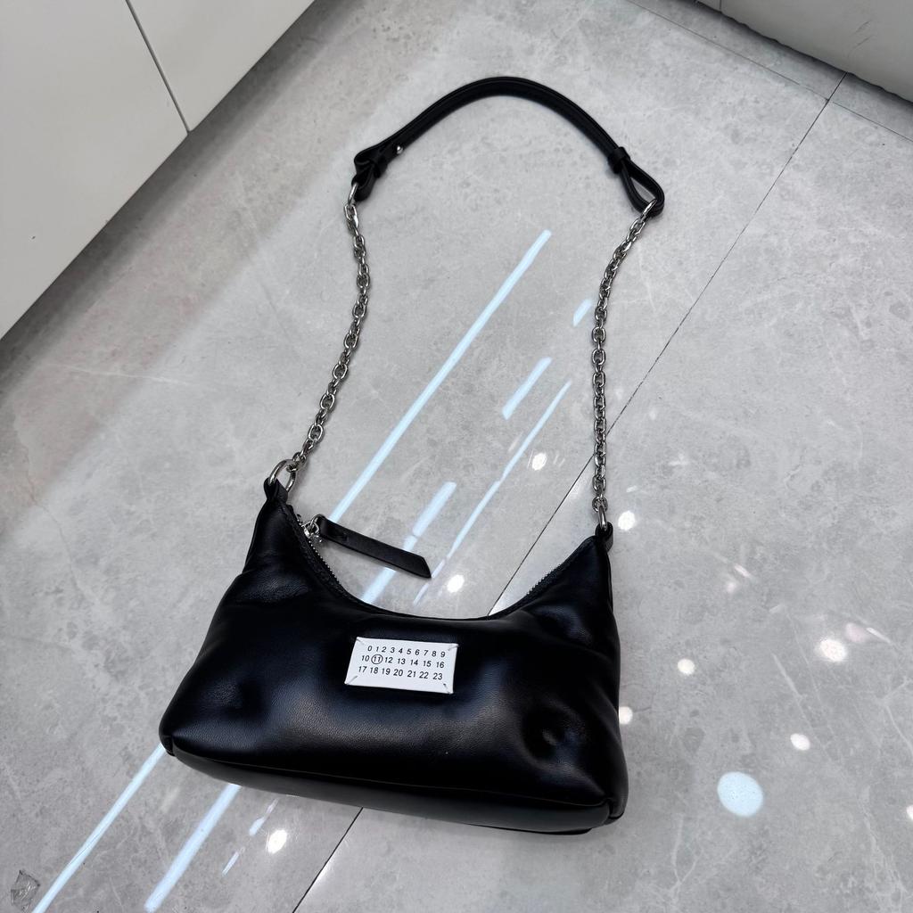 2025 Cross-border Fashion Sheepskin Pillow Bag, Underarm Bag, High-end Cloud Bag Chain, Single Shoulder Messenger Bag, Bag for Women