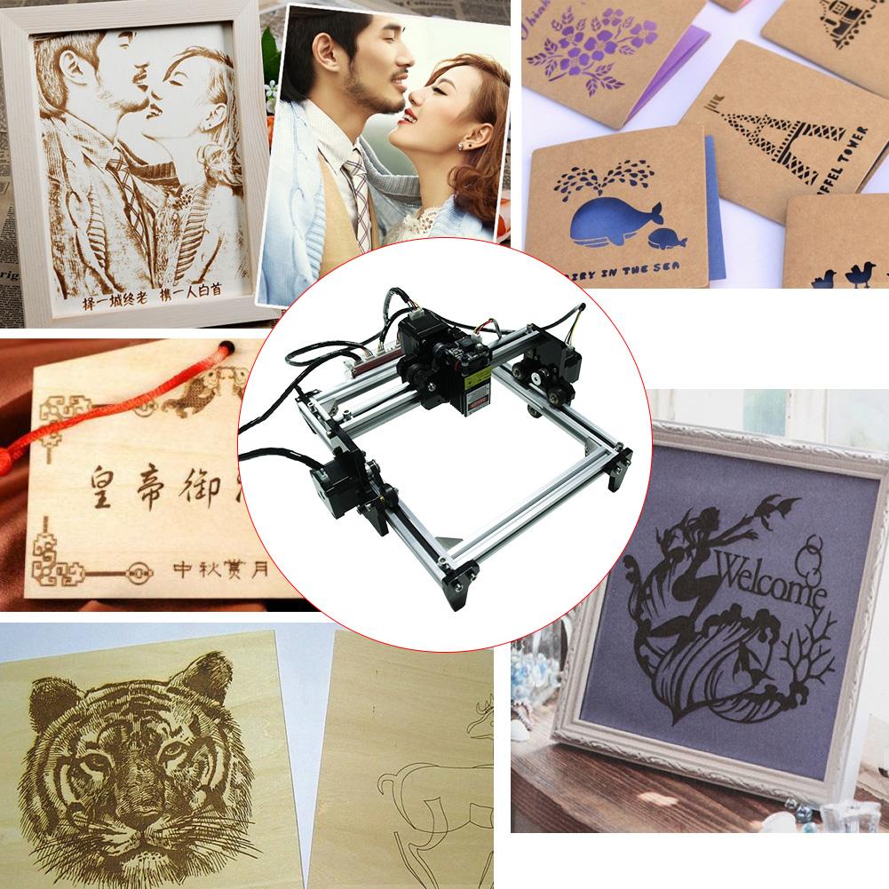 1.6W DIY Mini Desktop Engraving Cutting Machine Printer Kit