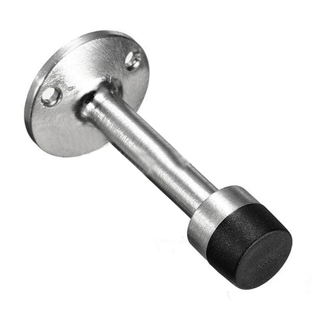 2Pcs Cylinder Stainless Steel Door Stop Door Stoppers Stopper 75mm Buffer Wall Mounted 2Pcs Cylinder Stainless Steel Door Stop Door Stoppers Stopper 75mm Buffer Wall Mounted