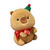 Lovely Christmas Stuffed Plush Toys Christmas Decoration 3D Stuffed Animals Elk Toy  Toddler
