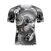 Trendy Japanese Anime Graphic T Shirts For Men Fashion Summer Streetwear 3D Printed Gym T-shirts Cool Oversized Fitness Tees