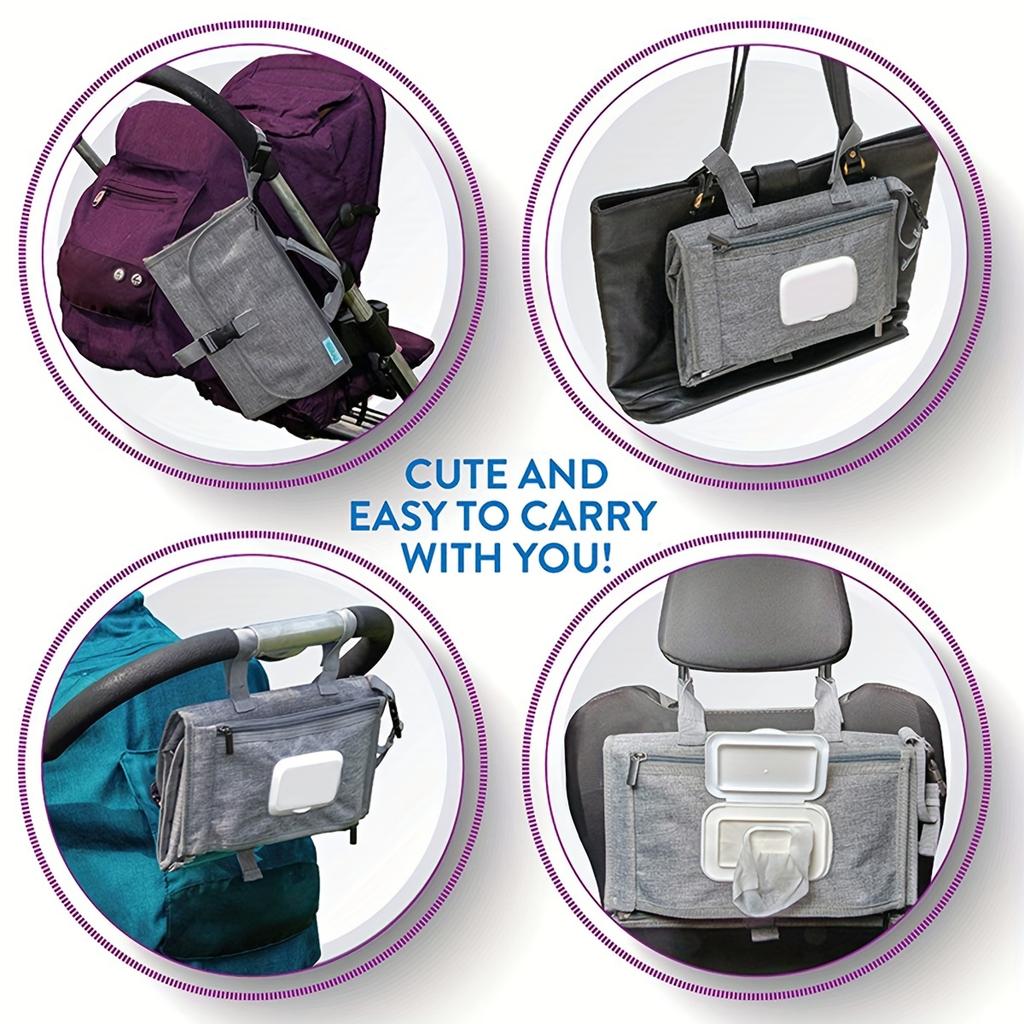 Baby Changing Pad a Multifunctional And Convenient Mat for Mothers And Infants When Going Out Foldable Storage