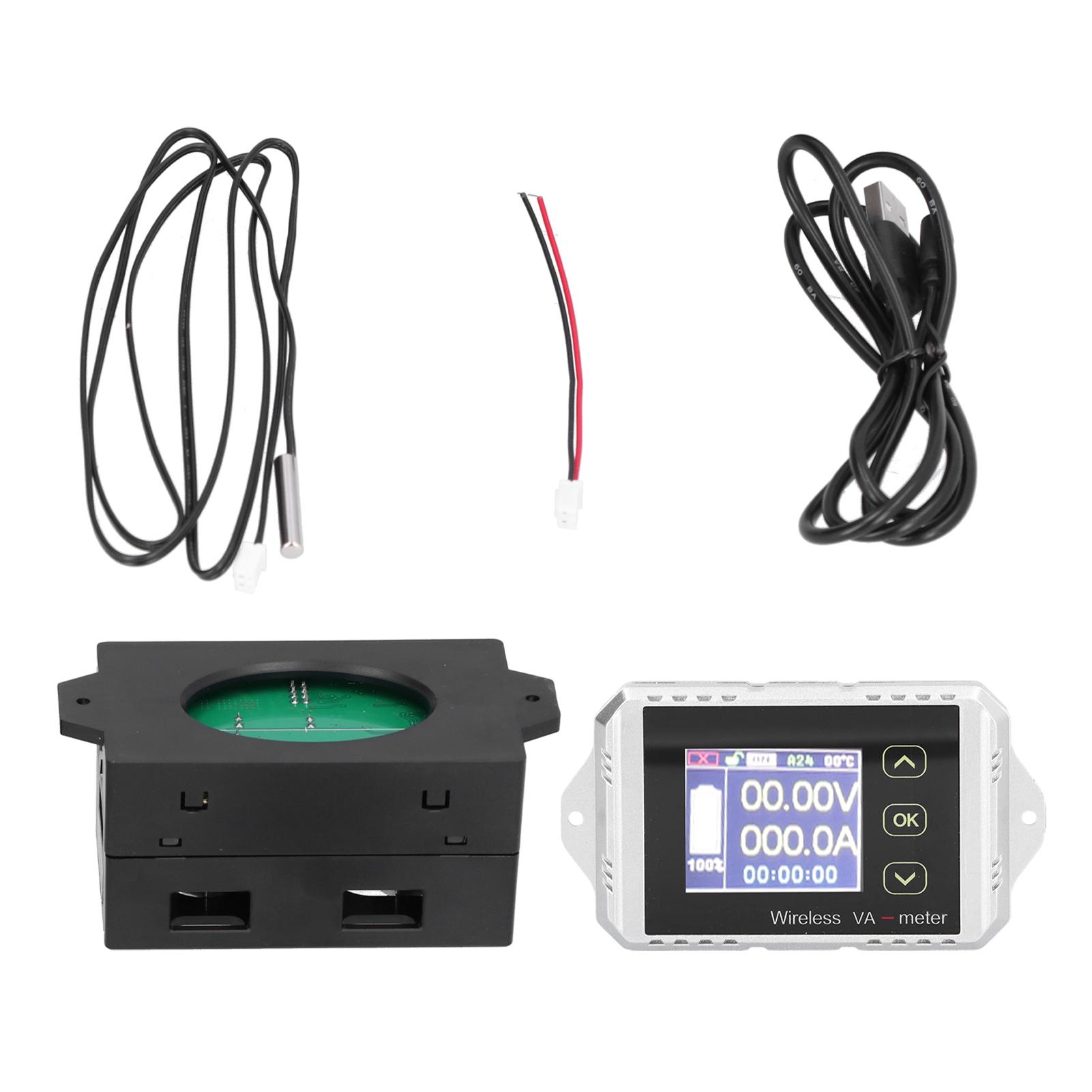 

VAT4300 Battery Capacity Tester Voltage Current Indicator Meter Coulomb Counter