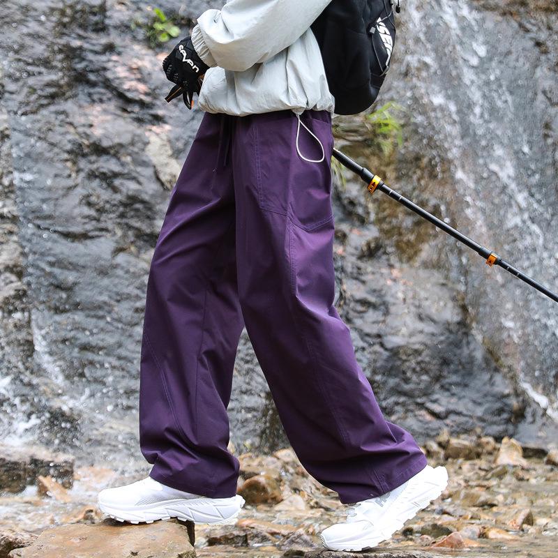 

Мужские стильные брюки карго прямого кроя - Ветровка для занятий спортом на открытом воздухе и альпинизма L