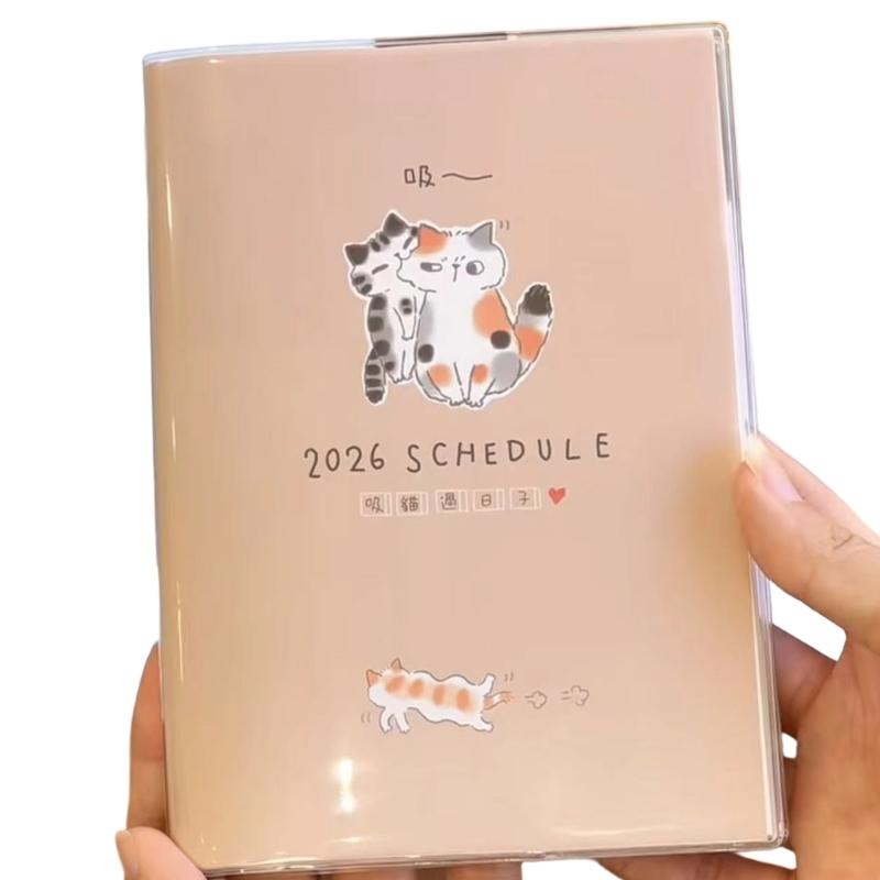 

Cats Themed Planner Journal With Monthly Schedule And Week Planner For Sustainable Professionals Use