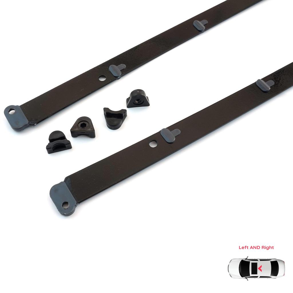BSR593 Panoramic Sliding Roof Sunroof Rail Frame Glass Slider Guide Repair Set Length 57 Cm for Mercedes C-Class W205 2014-2021