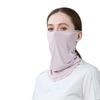 Cycling Face Mask Unisex Ice Silk Breathable Balaclava Ultraviolet Face Mask UV Blocking Military Bandana Multicam Gaiter Scarf