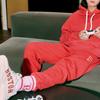 New MLB Knitted Sports Pants Unisex Red 3APT00216-43RDS