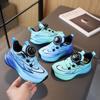 Children's Gradient Sports Shoes with Rotating Button - 2026 Spring Korean Style for Boys and Girls