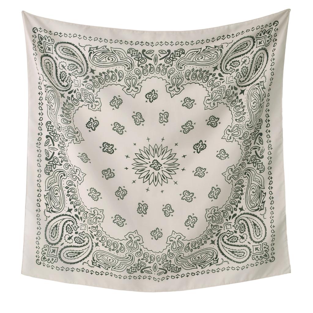 Newest Style Women Scarf Square Tencel Printed Handkerchief Fashion Temperament Beach Sunscreen Shawl