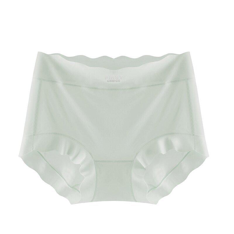 Women's Seamless Ultra-Thin Silk Crotch Panties, Plus Size, High Elasticity, One Size, Sheer Ice Silk.