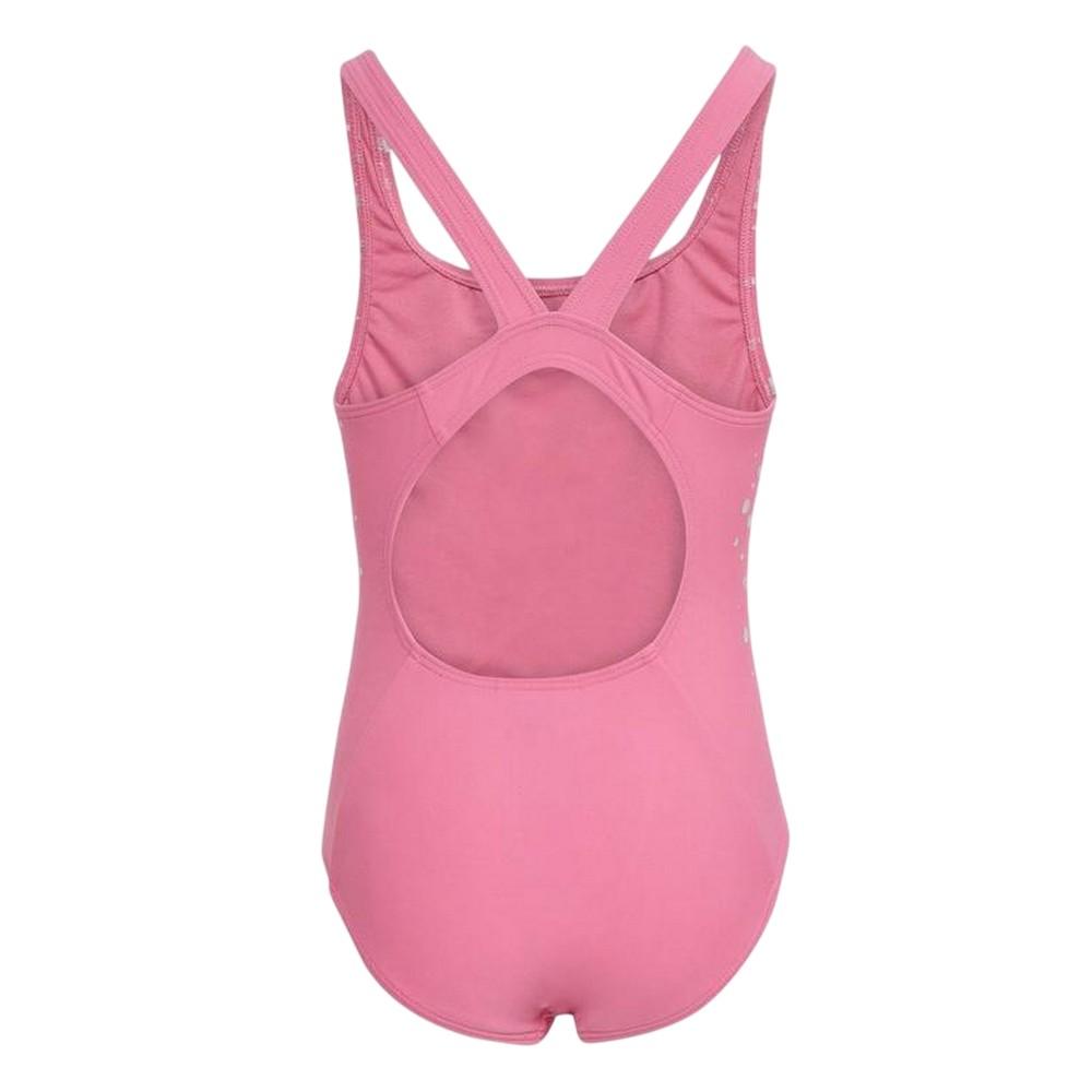 adidas Girls Glam Leopard Print One Piece Swimsuit