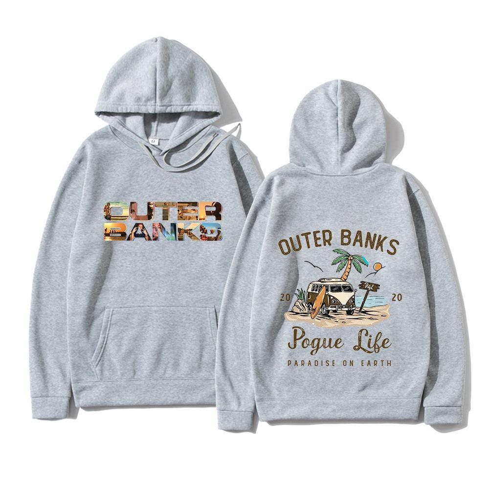 Outer Banks Hoodie Herren Hoodie Y2k Vintage Hoodies Jungen Mäntel Grafiken Herren Hoodie Sweatshirt Harajuku Damen Sweatshirt