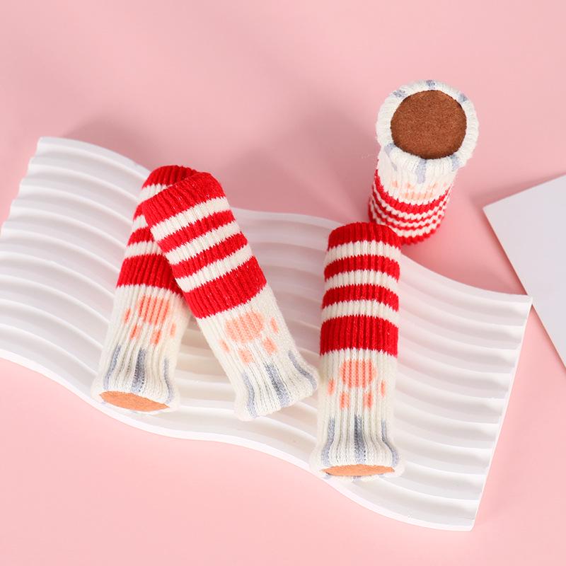 Thickened Non-Slip Chair and Table Leg Covers - Wear-Resistant, Silent Foot Pads for Tables and Chairs