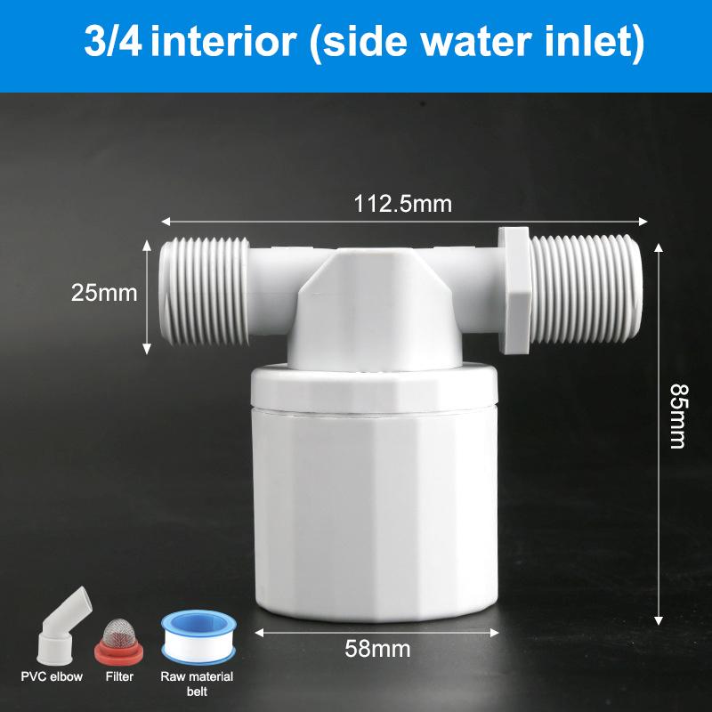 1/2" 3/4" 1" Automatyczny Kontroler Poziomu Wody Zawór Pływakowy Do Zbiornika Wieży Basenu Zawór Stopowy Wlotowy Automatyczne Odcinanie Mini Zawór Pływakowy