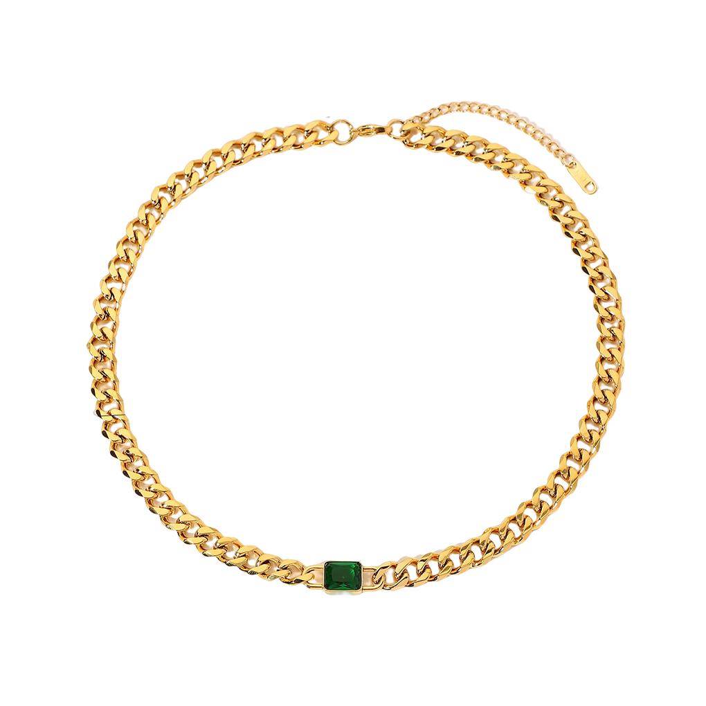 

Женское ожерелье, однотонная декоративная цепочка на шею, модное витое колье, ювелирные изделия с кристаллами, украшение для вечеринки, помолвки