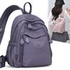 Women's Small Nylon Backpack Lightweight Waterproof Daypack with Front Pocket for Travel Daily Use