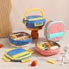 Portable Stainless Steel Lunch Box Student Child Student School Tableware Outdoor Camping Picnic Food Container Bento Box