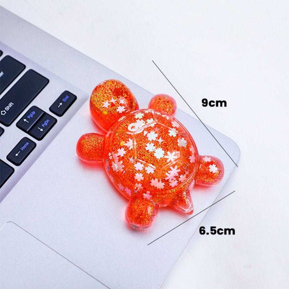 Color Turtle Figurine Micro Landscape Decor Fish Tank Decoration Cartoon Car Interior Ornament