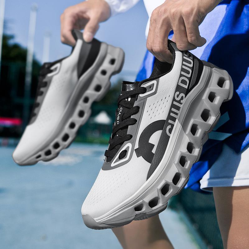 Herren-Laufschuhe, atmungsaktiv, Sport-Sneaker zum Schnüren, bequem, lässig, Wanderschuhe, Sportschuhe für das Training