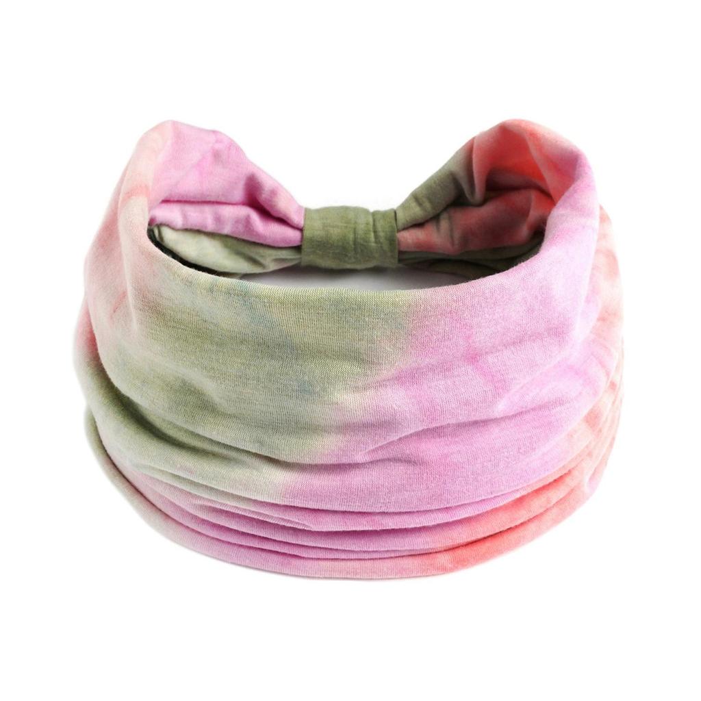 Women's Wide Retro-Style Elastic Sports Headband - Yoga & Hair Accessory