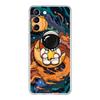 Cute Cartoon Astronaut Phone Case For Samsung Galaxy S22 S21 S20 FE Ultra 5G S10 S10E S9 S8 Plus Note 10 20 Clear Silicone Cover