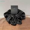 Oversized Scrunchies Satin Fabric Elastic Hair Ties Silk Hair Bands Ponytail Holder Hair Rubber Bands Hair Ties Rope