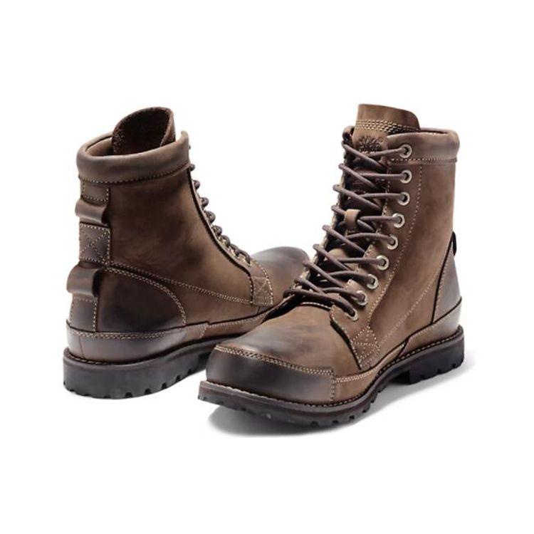 Timberland Earthkeepers Comfortable Mid-Calf Martin Boots Men boots Dark-Brown 15550242