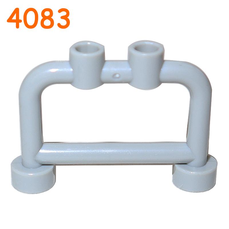 Non-Toxic Fence City Accessories Building Block Moc Part Railing Stair Barrier Ladder Guard Bar Castle Garden Farm Military Assemble Brick