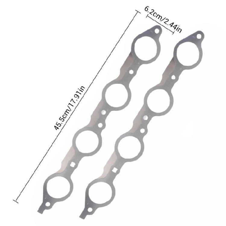 High Temp Metal Exhaust Gasket Set For Long Lasting Seal & Vibration Resistance 551696 12617944 03413B 11518860 11609481
