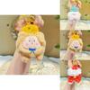 Jinnew Unique Cartoon Style Journey To The West Plush Keychain Set With Four Figures