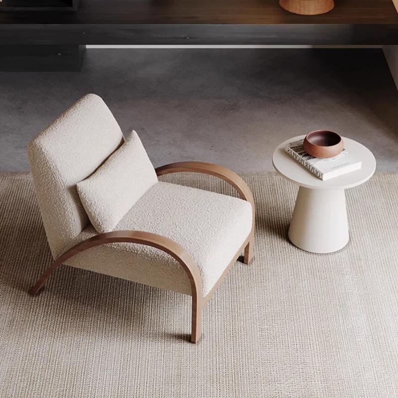 For Professional Lazy Living Room Chairs Makeup Design Comfortable VintageBalcony Professional Sillon