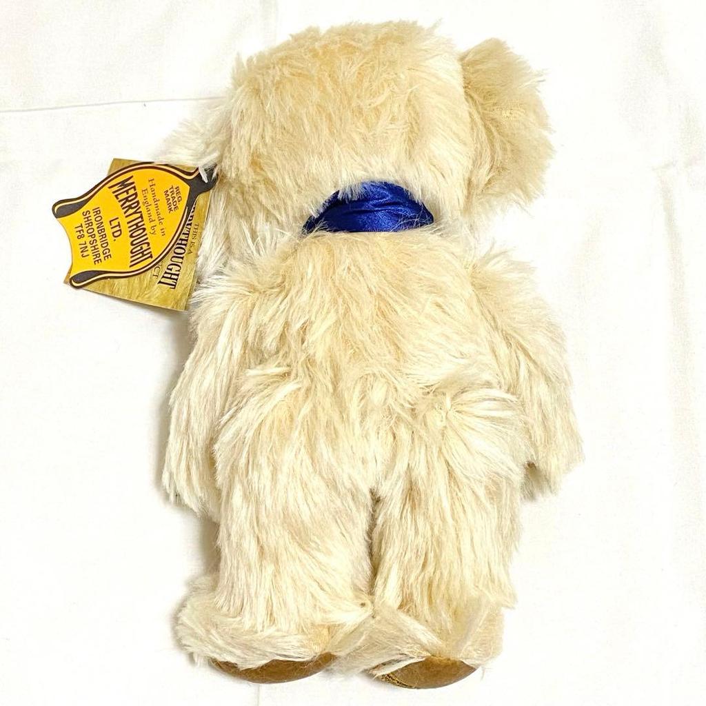 [USED] Merrythought Cheeky Teddy Bear Plush Toy with Tag, Made in England