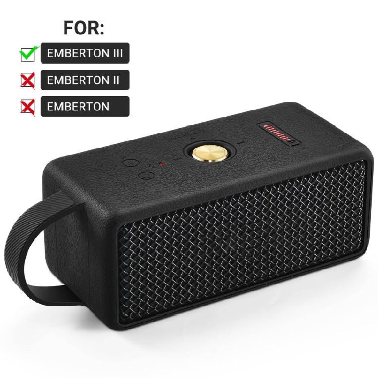 Silicone Case Sleeve Skin Portable Travel Carrying Protective Cover for Embt 3 Bluetooth-compatible Loudspeaker