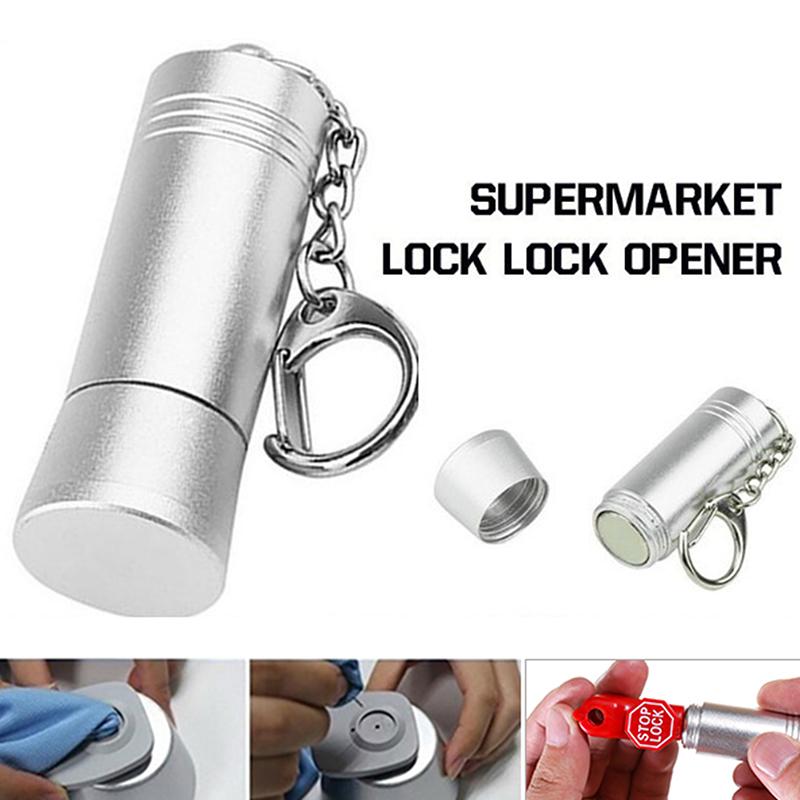 Magnetlås Opplåsingsverktøy Supermarked Tag Remover Magnetic Bullet Detacher Portable Security Tag Remover Enkel åpner