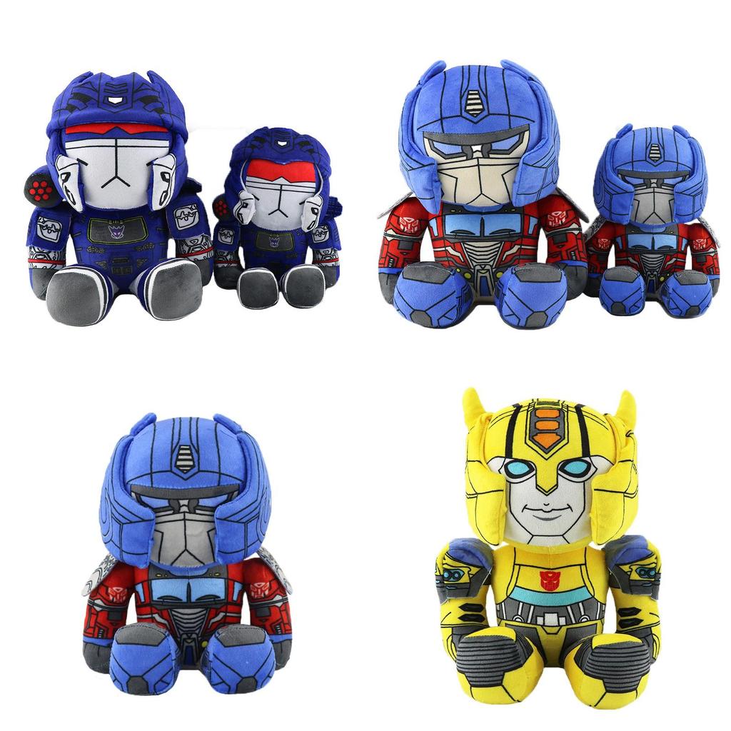 Adorable Bumblebee Transformers Plush Doll Soft Toy Robot Birthday Gift For Kids
