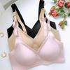 Women Seamless Wireless Bra Soft Breathable Thin Cup No Trace Underwear Adjustable Strap Push Up Lingerie For Daily Wear
