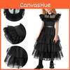 Wednesday Addams Dress Kids Cosplay Costume Perfect For Parties
