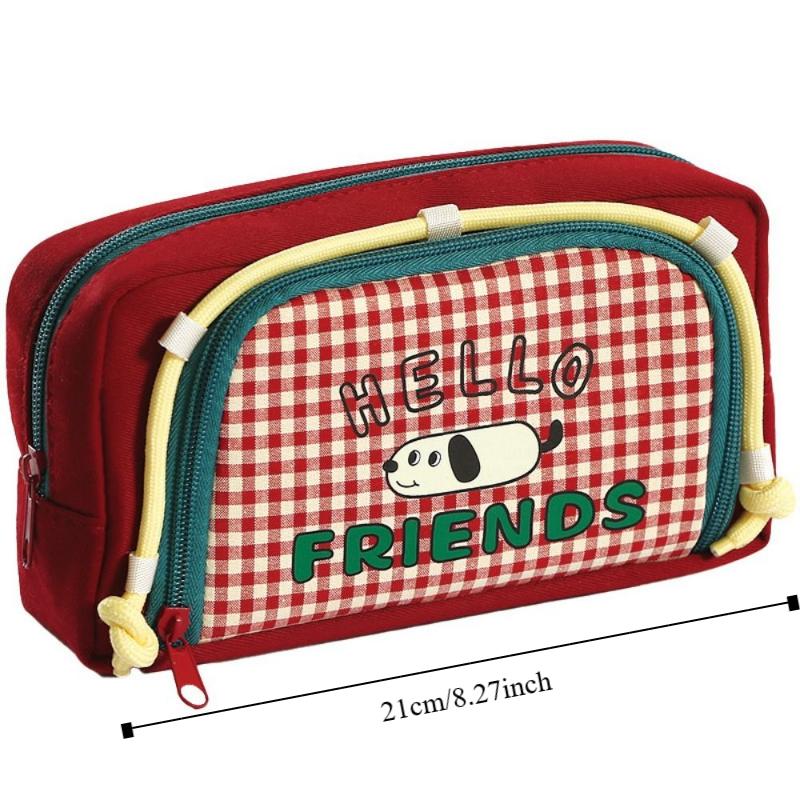 Detachable Stationery Pen Bag Portable Cosmetic Storage Bag  Student Supplies